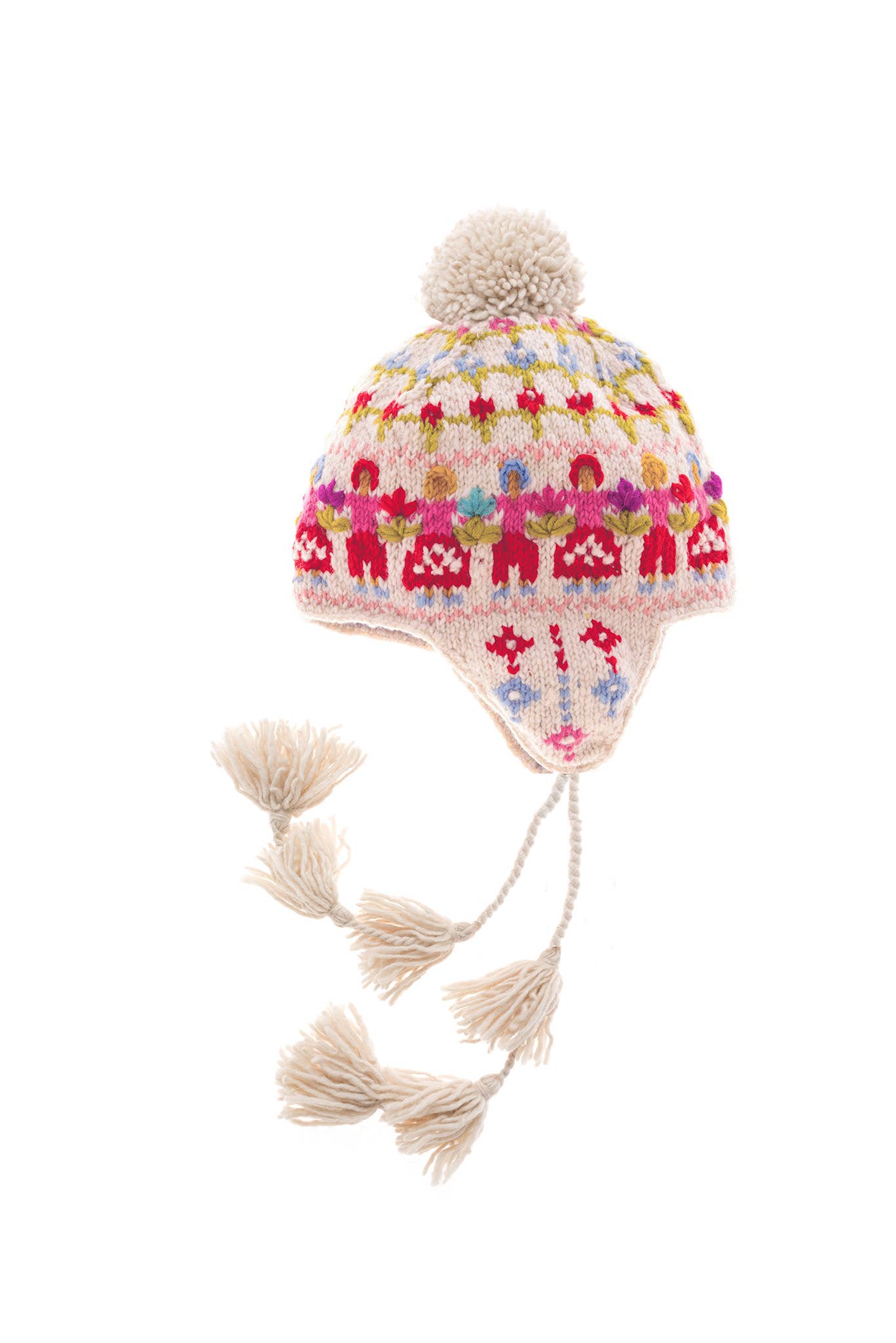 French Knot Joyful People Earflap