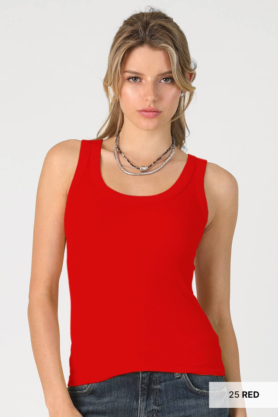 Nikibiki Reversible Ribbed Tank Top NS8216