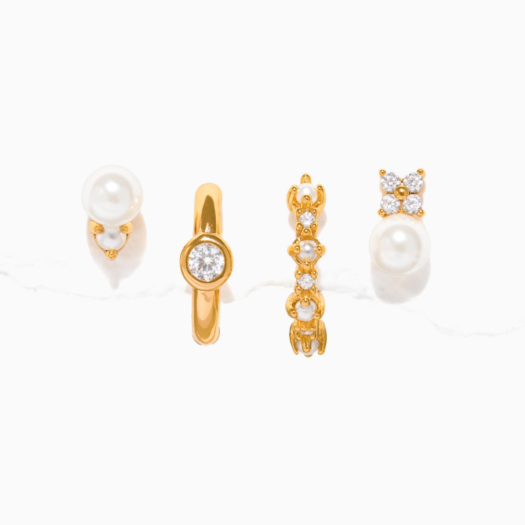 Girls Crew Cozumel Pearl Earring Set