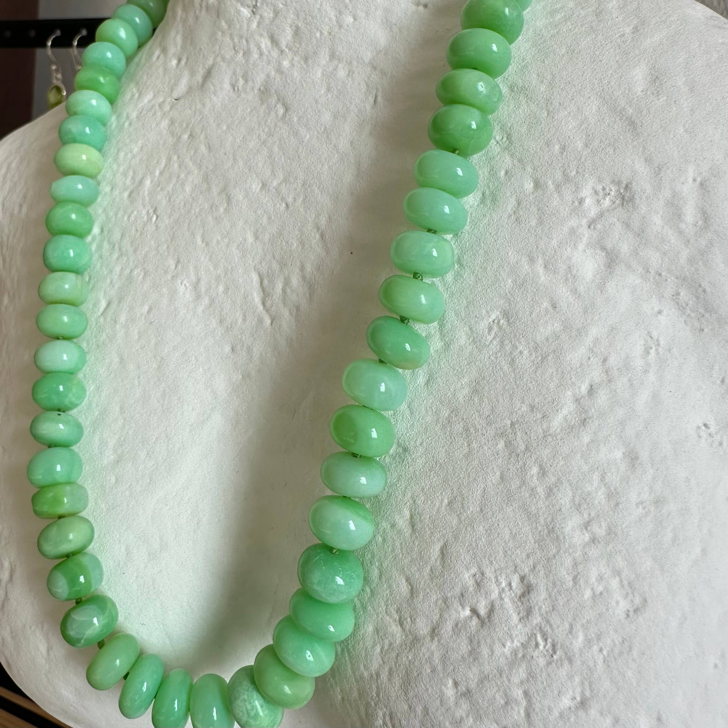 Anokhi Green Mint Opal Necklace NKK42