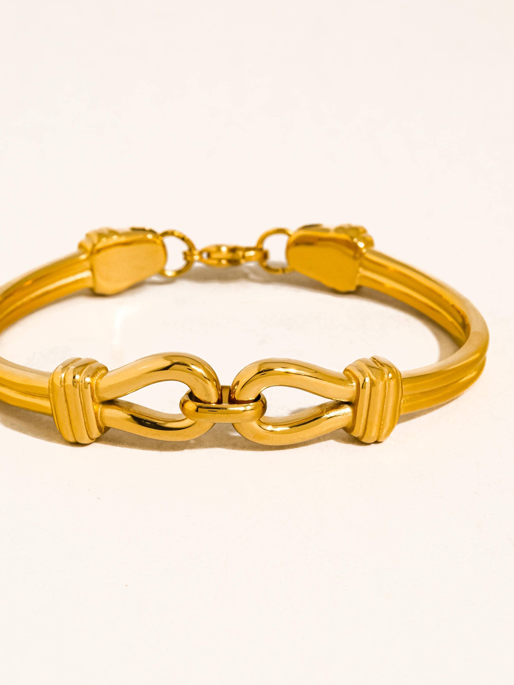 Flânerie Deloise 18K Gold Non-Tarnish Knot Link Bracelet