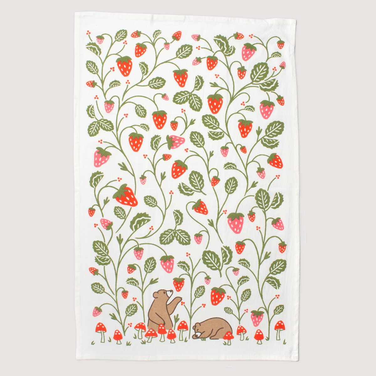 Seltzer Goods Berry Bears Tea Towel