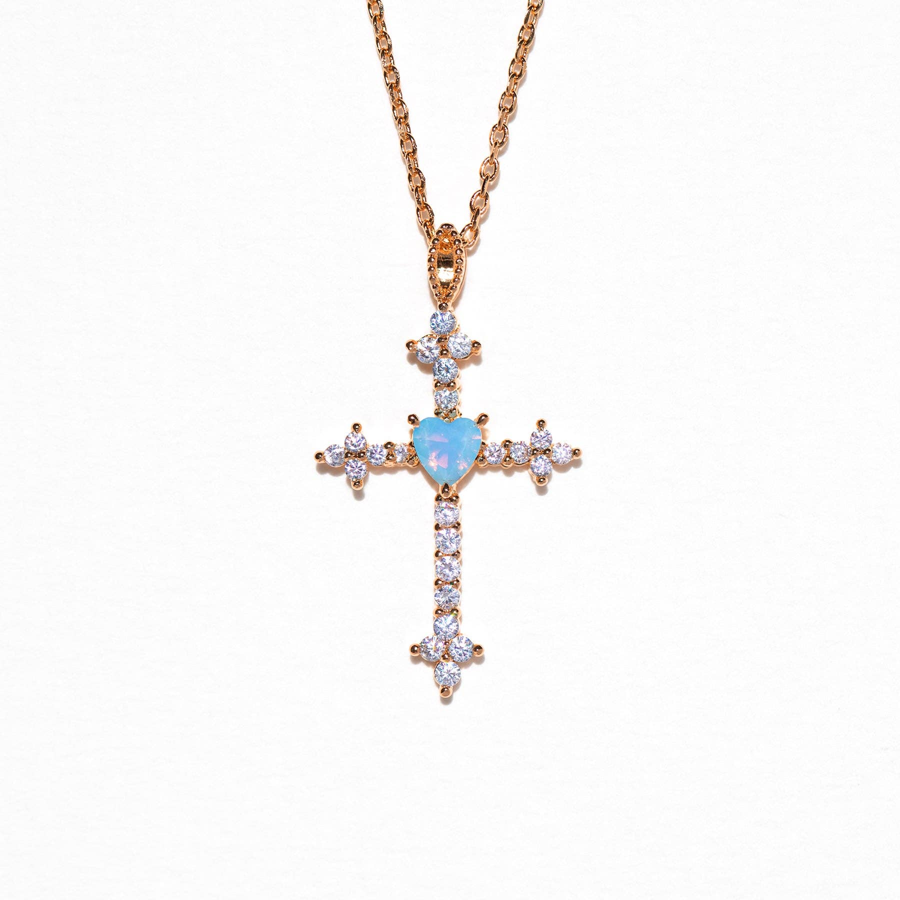 Girls Crew Serendipity Cross Necklace