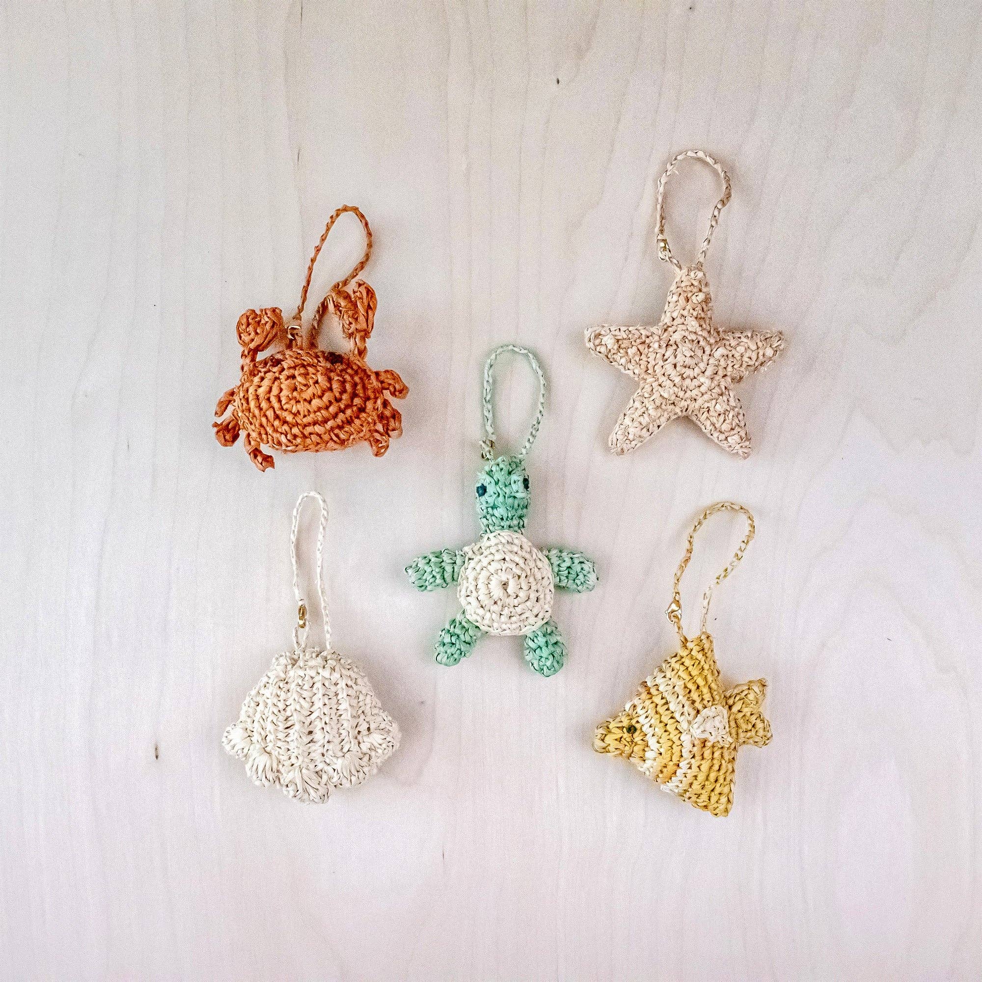 Fish Bag Charm - Raffia Bag Accessories | LIKHÂ