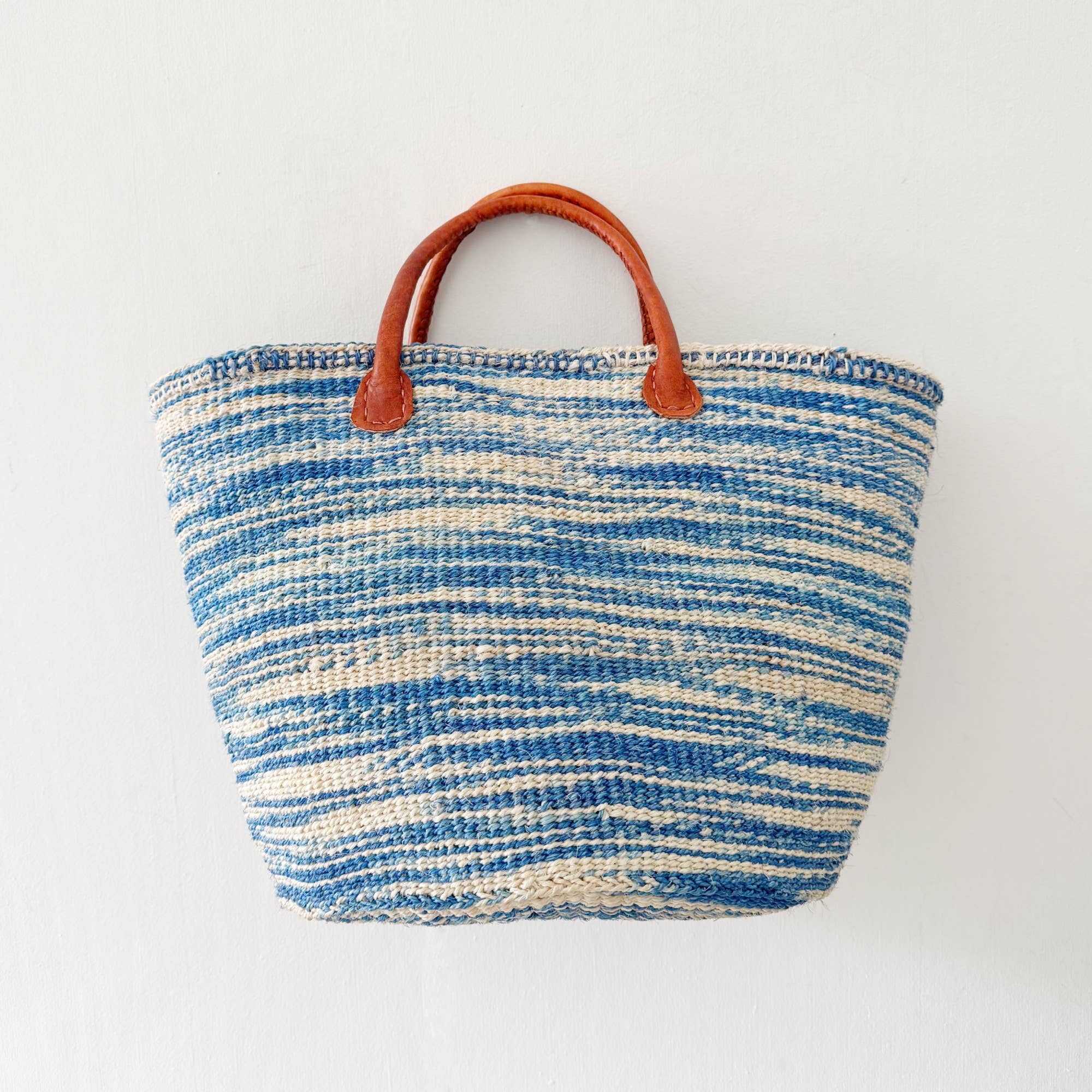 Amsha Kazi Tote: Ocean Swirl