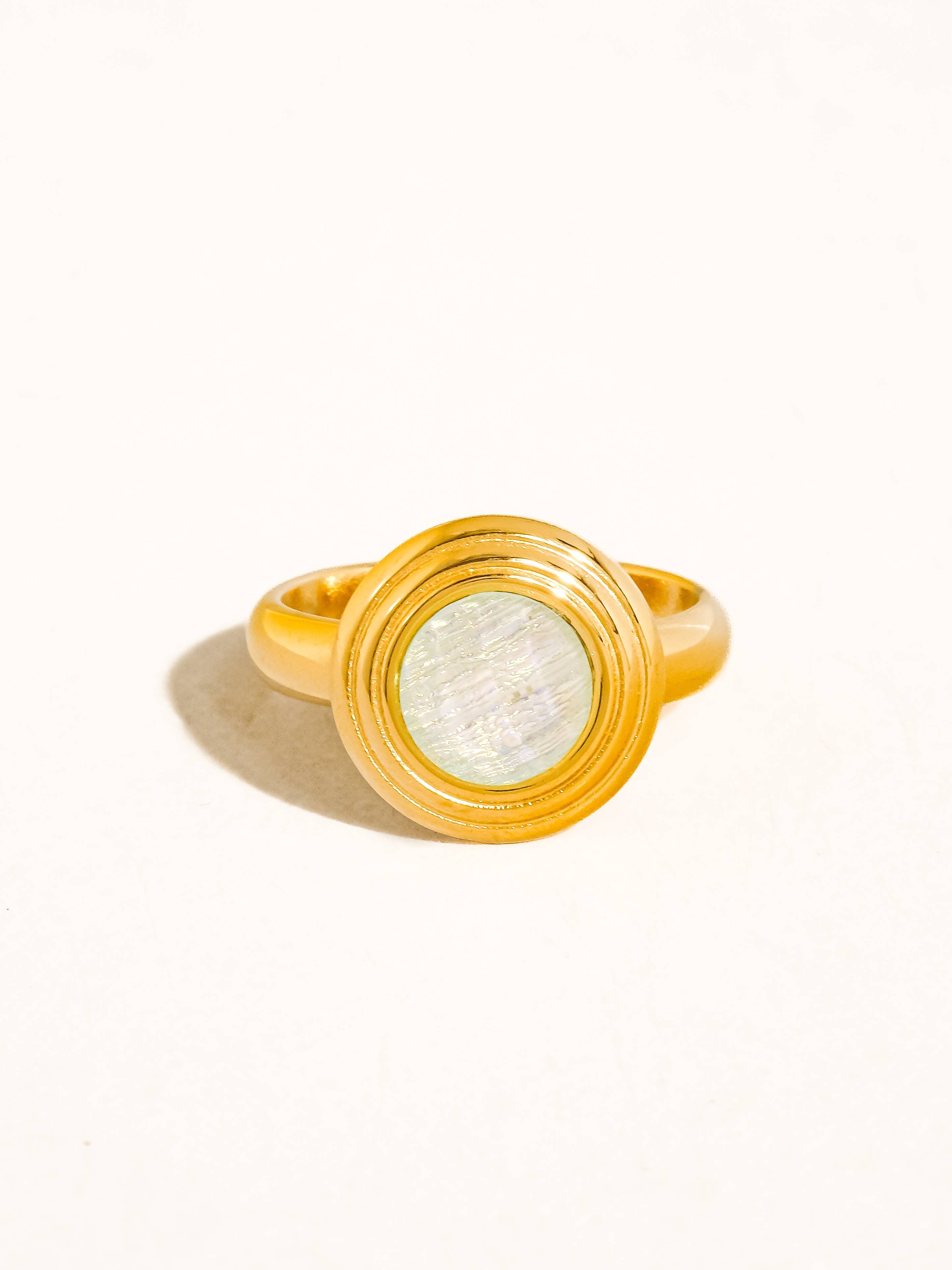 Flânerie Arquets 18K Gold Vintage Ring