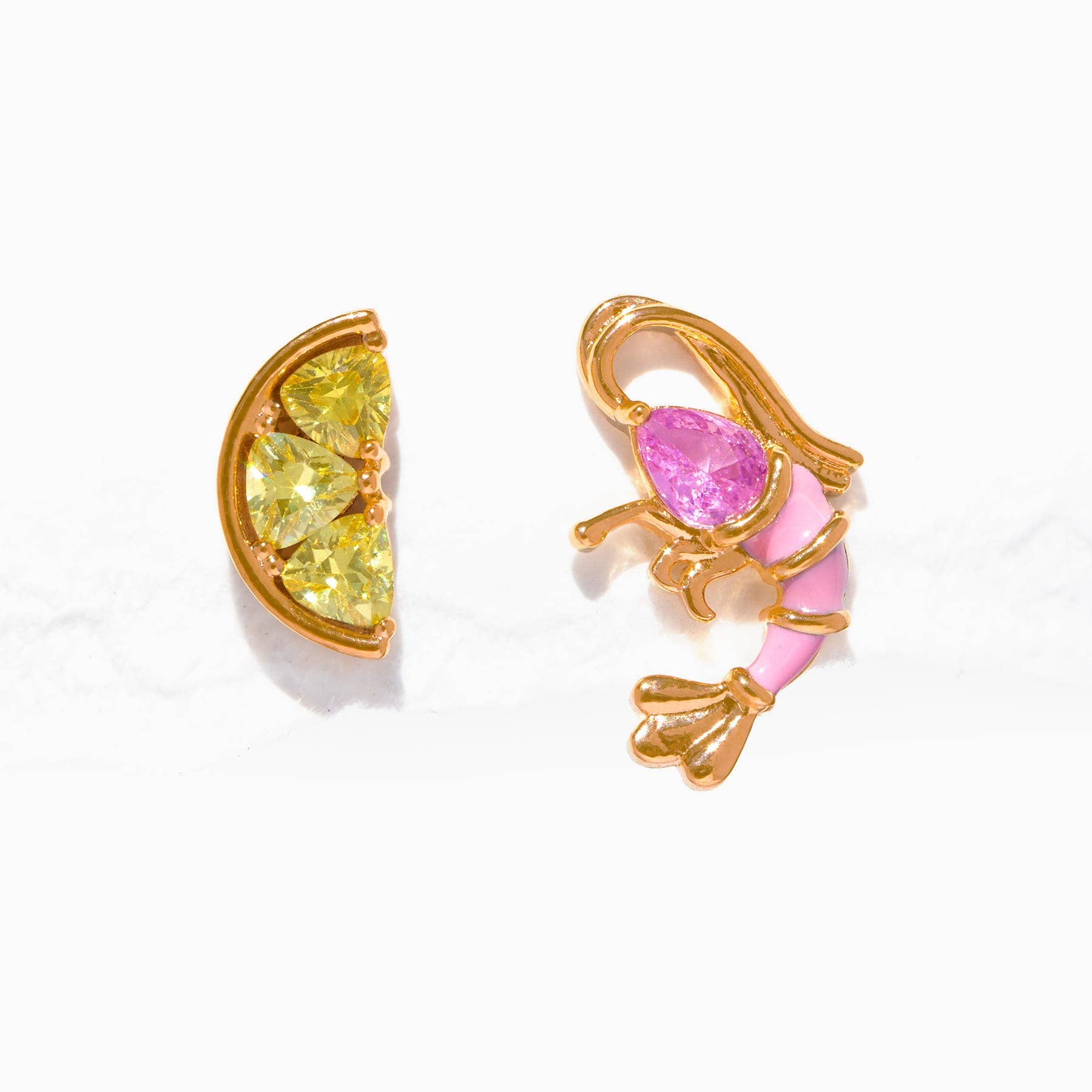 Girls Crew Shrimp Cocktail Studs
