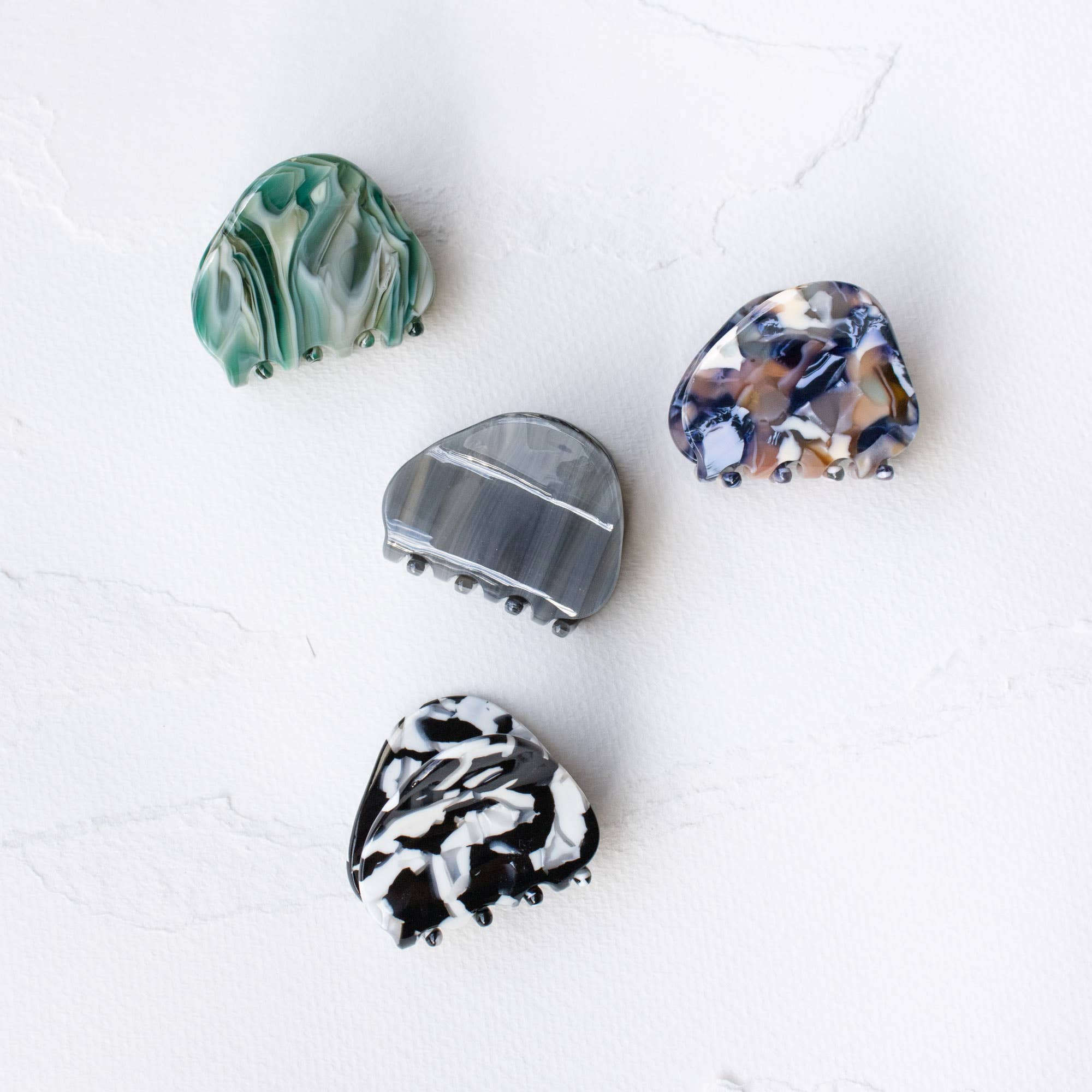 Tiepology Eco Gemstones Hair Claw Clip