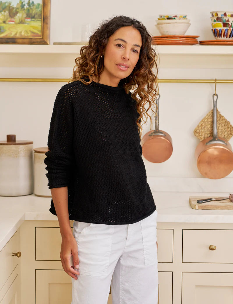 Frank & Eileen Monterey Pointelle Sweater
