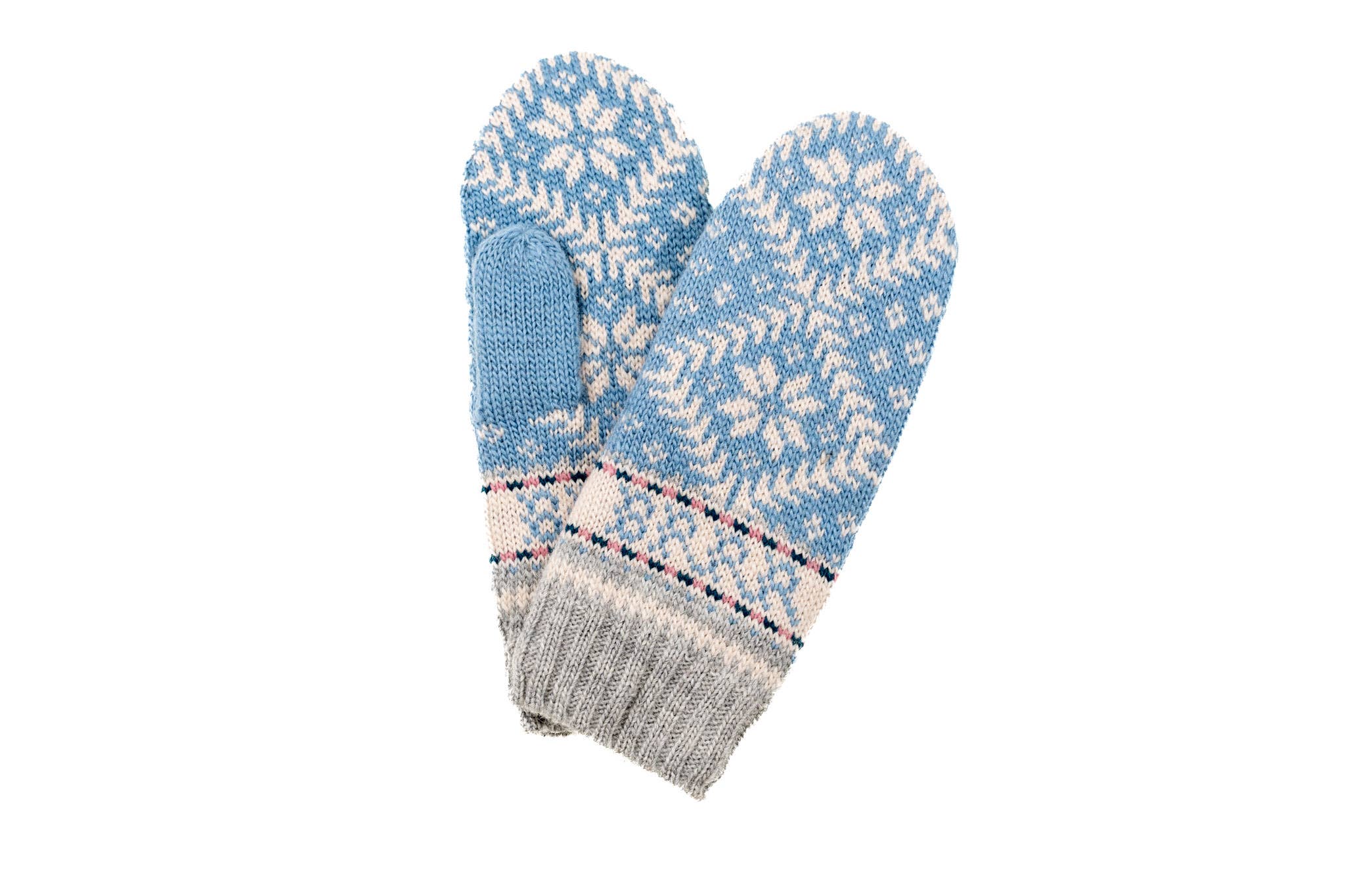 French Knot Novelty Nordic Mitten