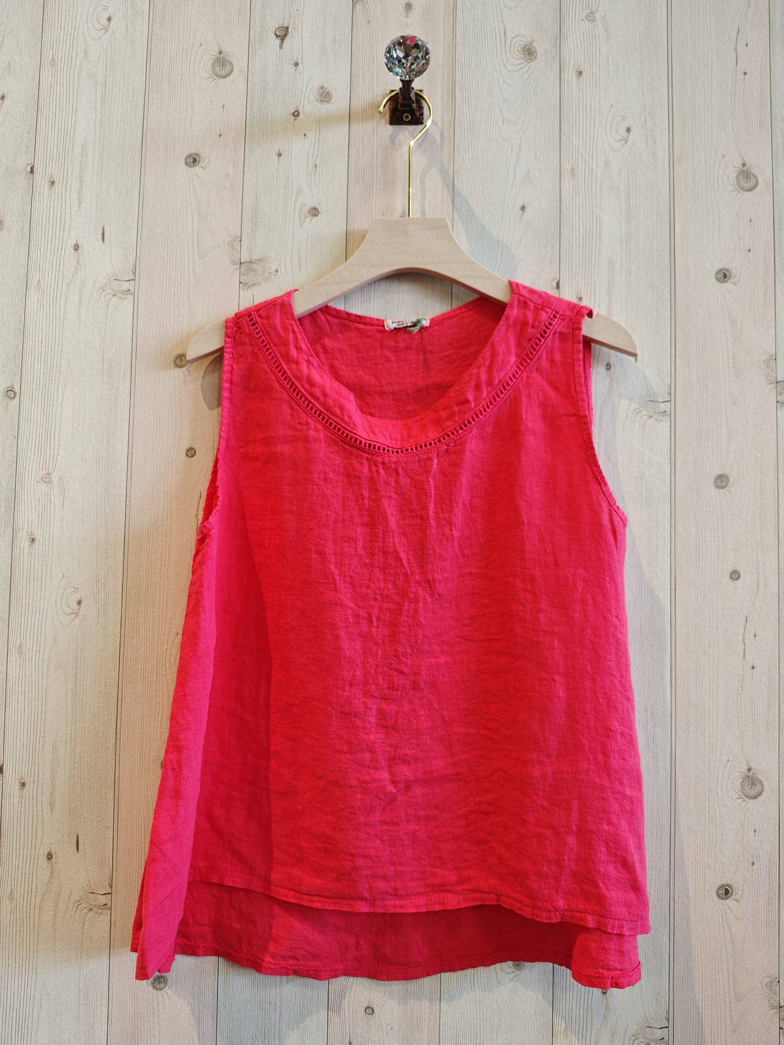 European Linen Tank Top 17620