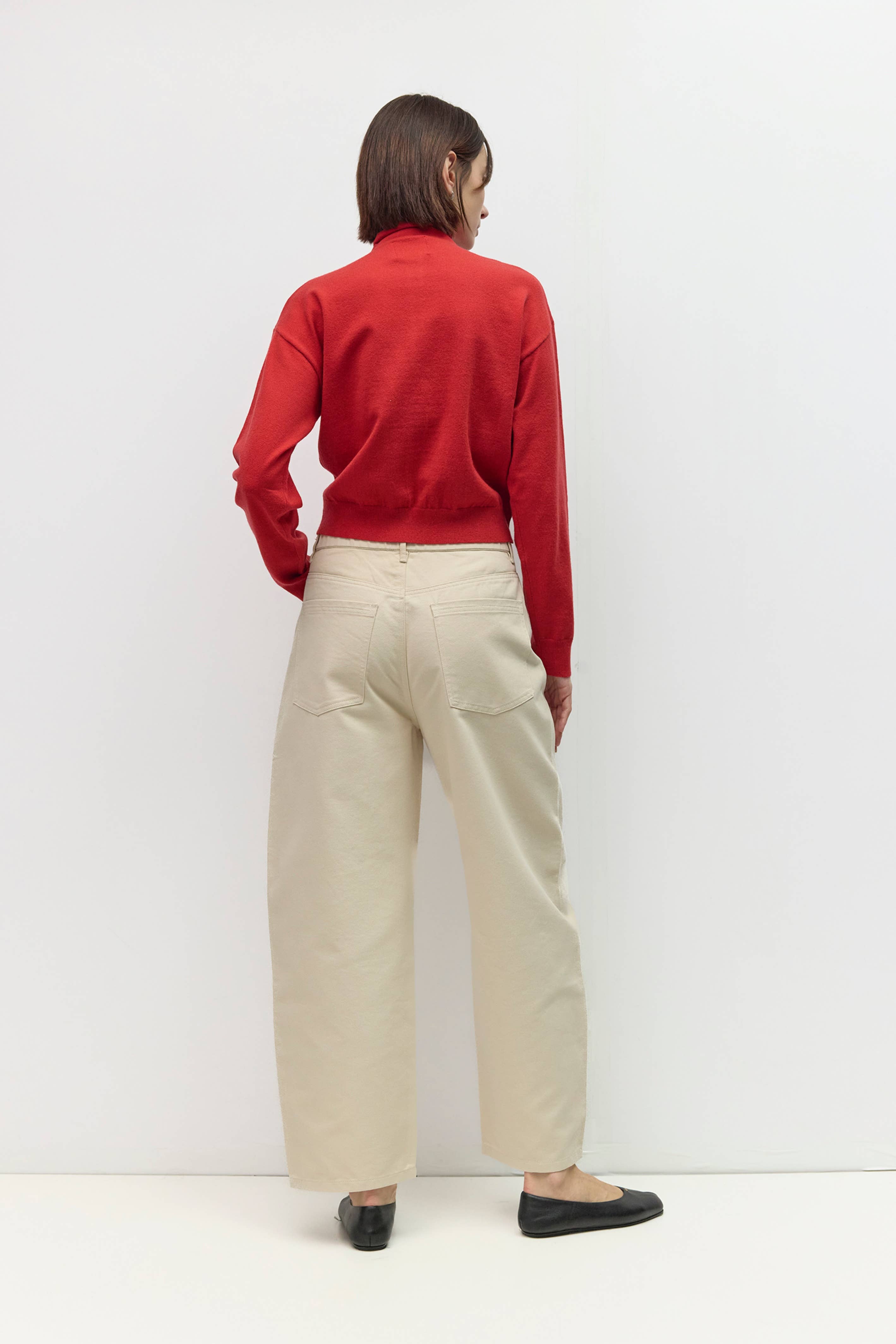 Mod Ref The Brooks High Neck Cardigan