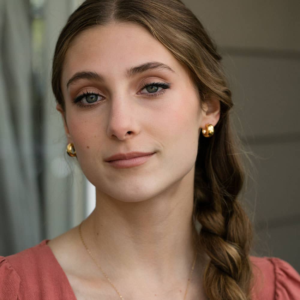 Amano Studio Demure Huggie Hoop Earrings