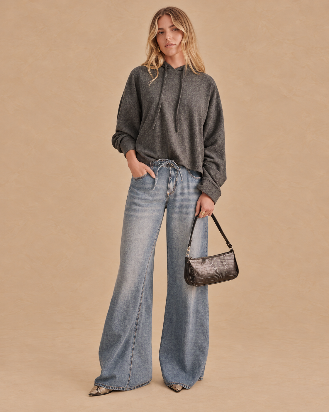 Splendid Marlow Tailored Knit Hoodie RF6K630