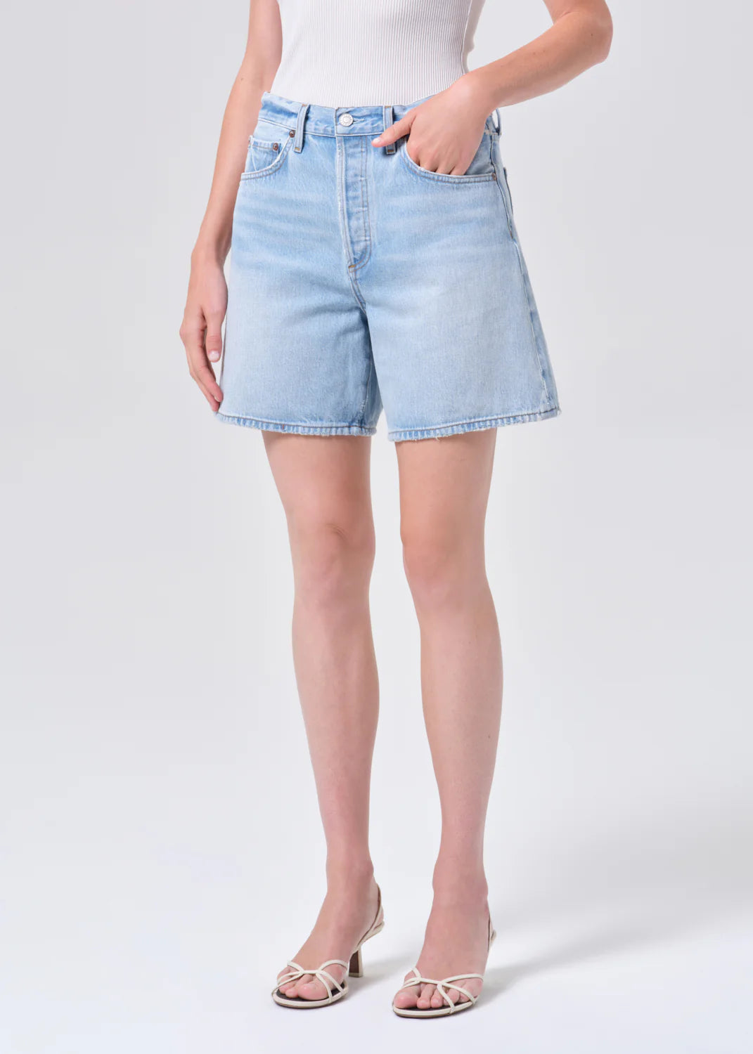 AGolde Dame High Rise Short Convert A221-1810