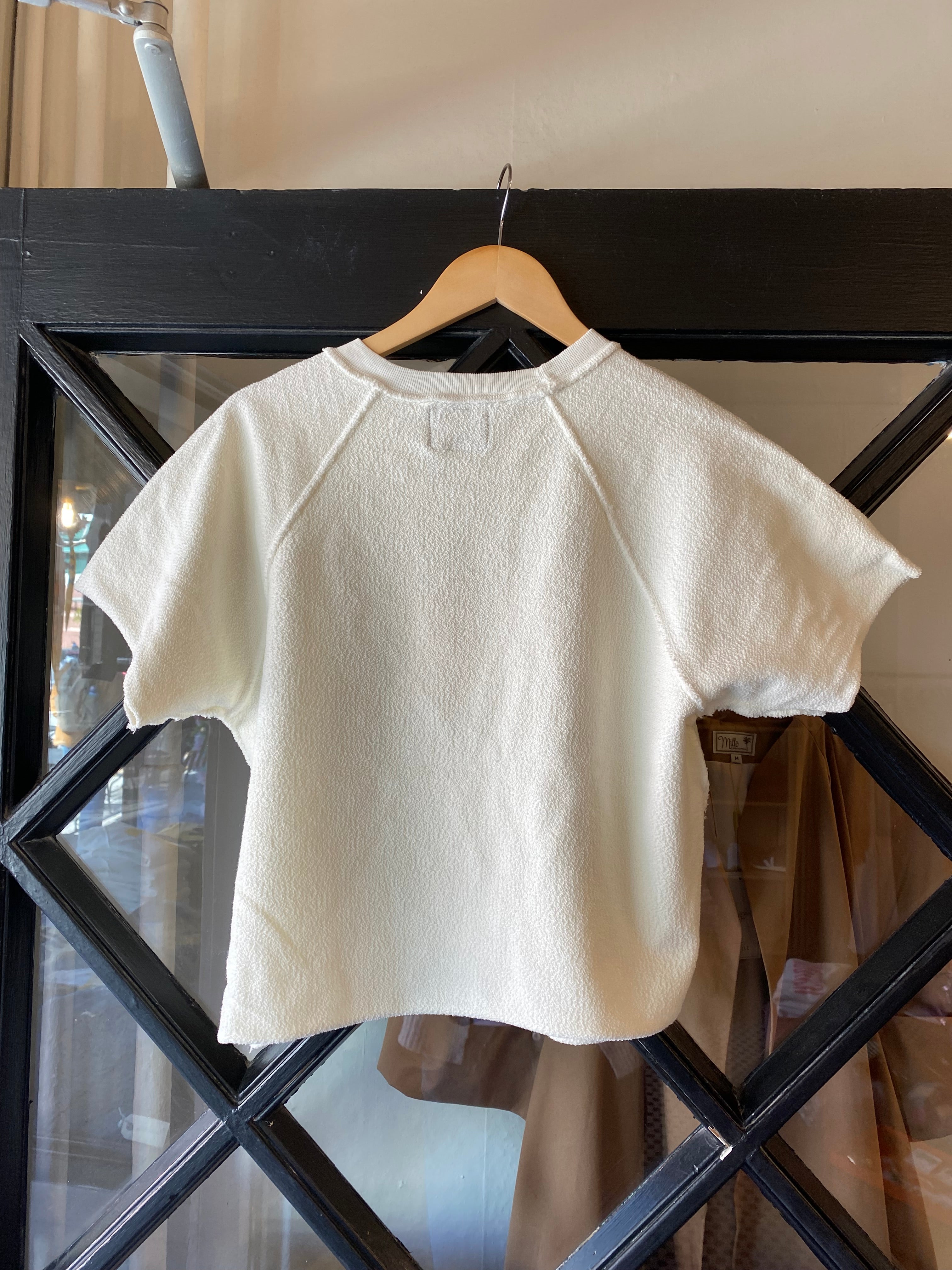 Retro Brand Inside Out Herky "I" Sliced Short Sleeve Sweatshirt