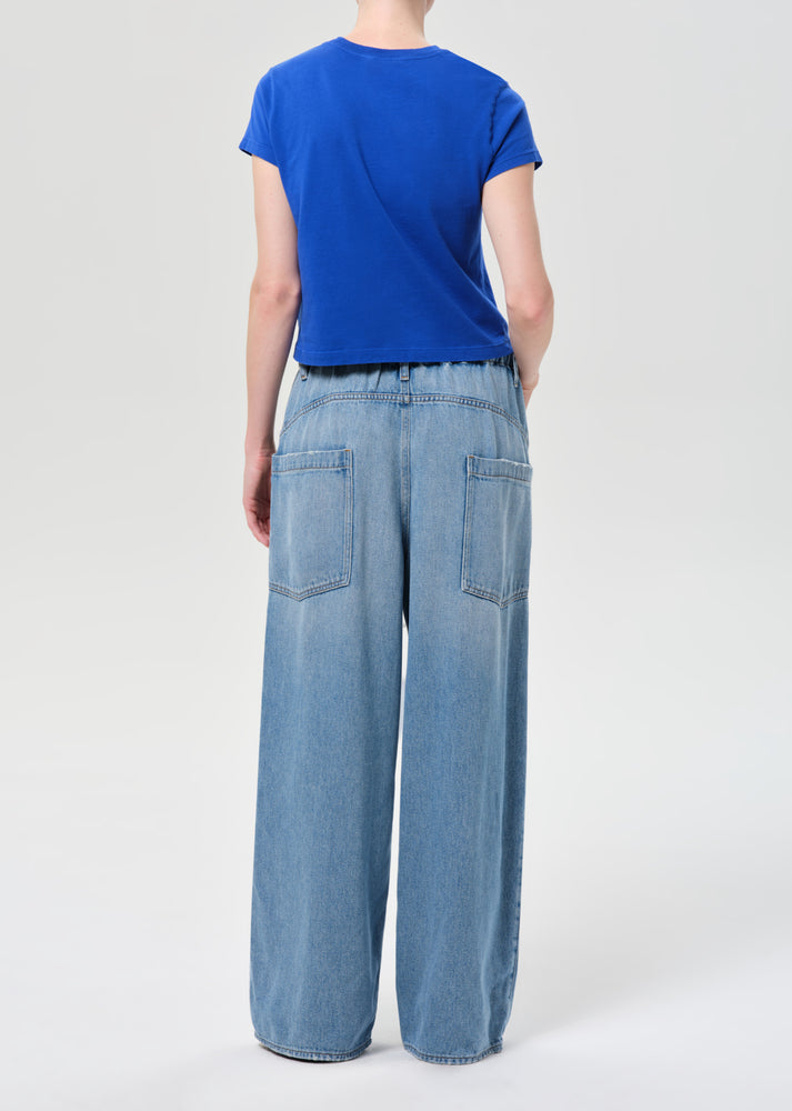 AGolde Shaw Drawstring Wide Leg Jean A332-1972