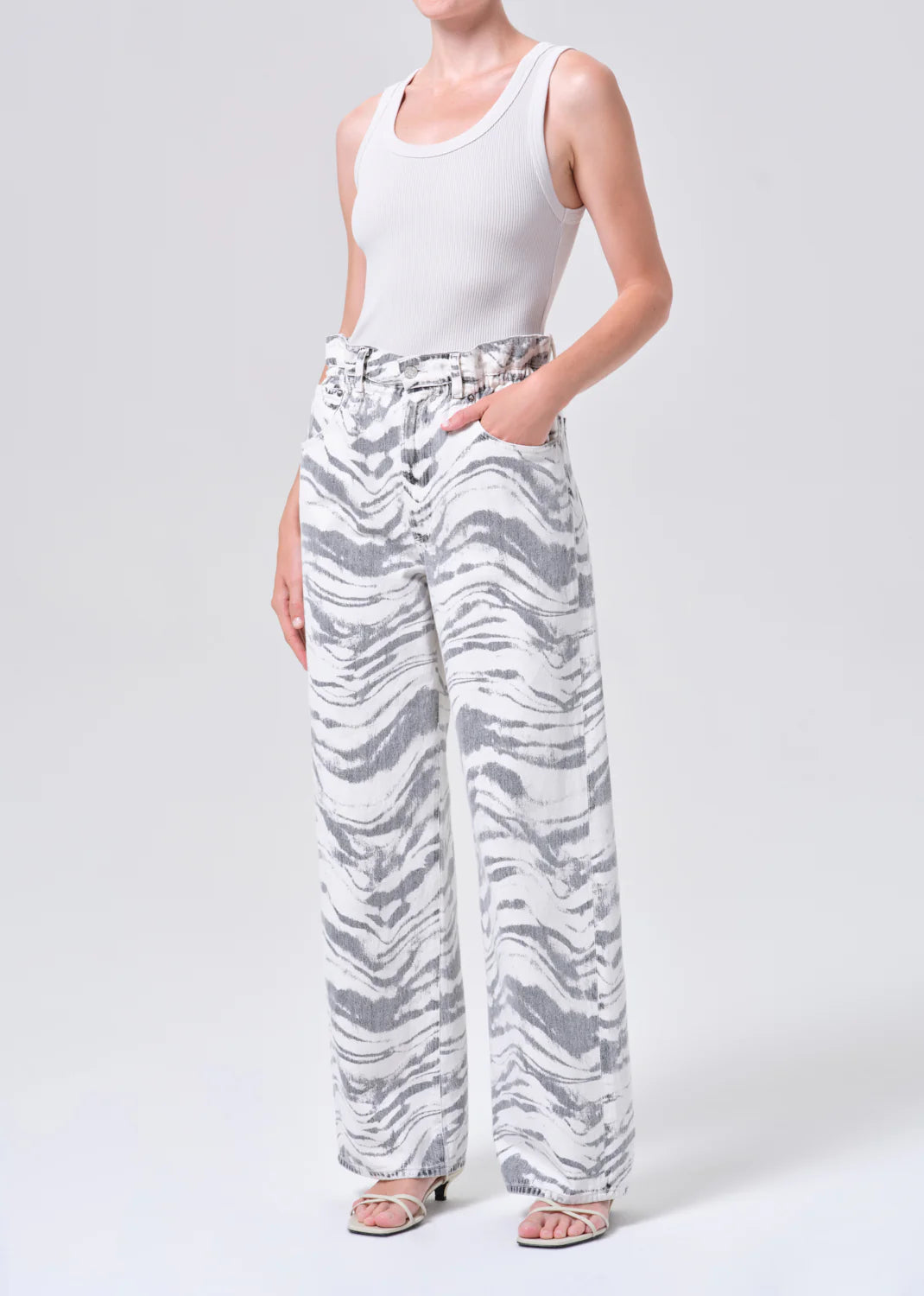 AGolde Poppy Tank Bone A7368-1260