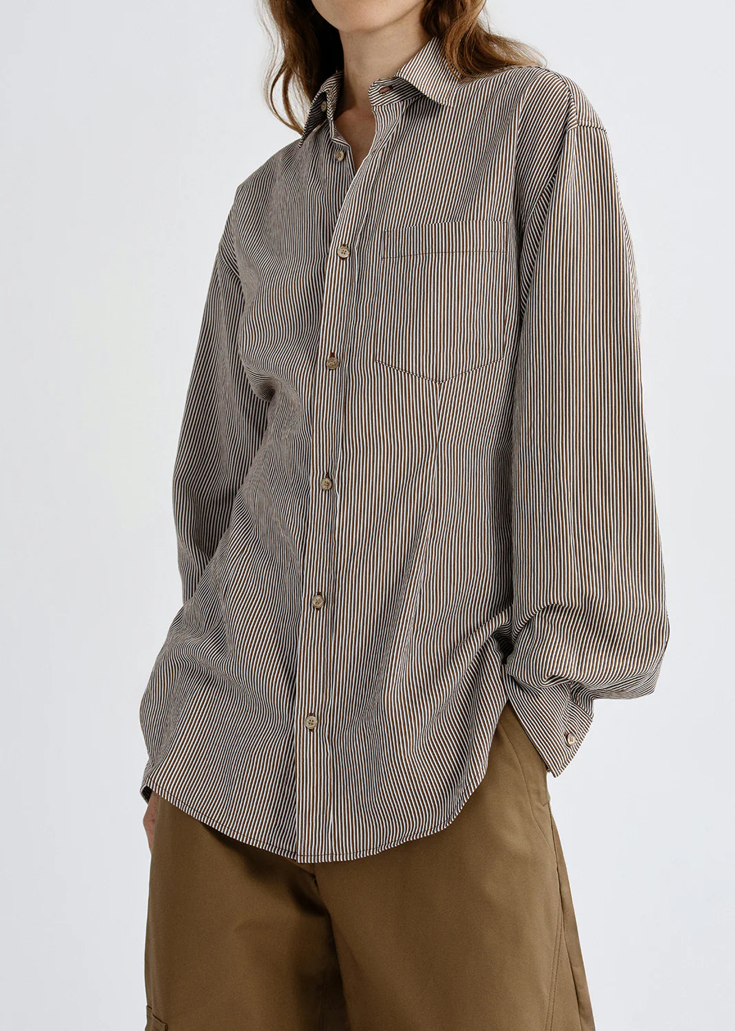 AGolde Cinch Shirt Jakarta Stripe A7449-1776