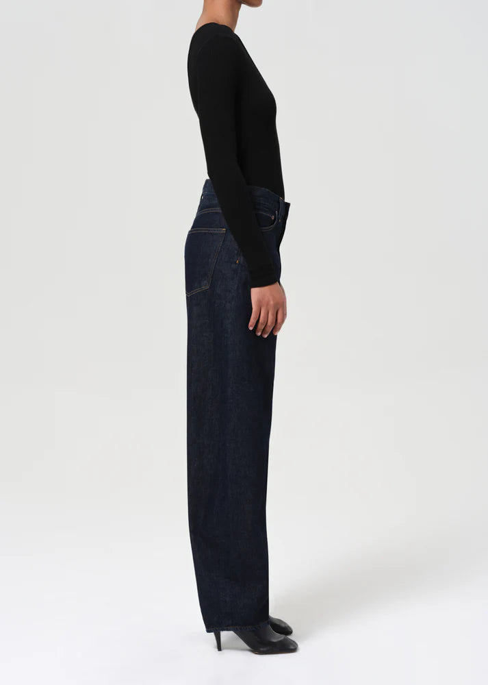 AGolde Luna High Rise Pieced Taper Jean