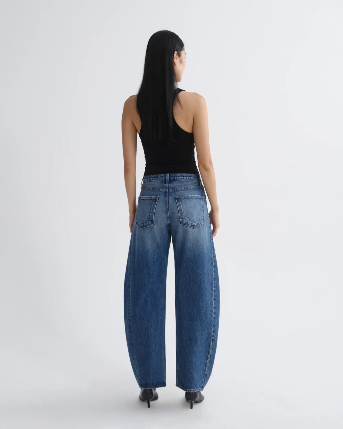 AGOLDE Luna High Rise Pieced Taper Jean - Logical