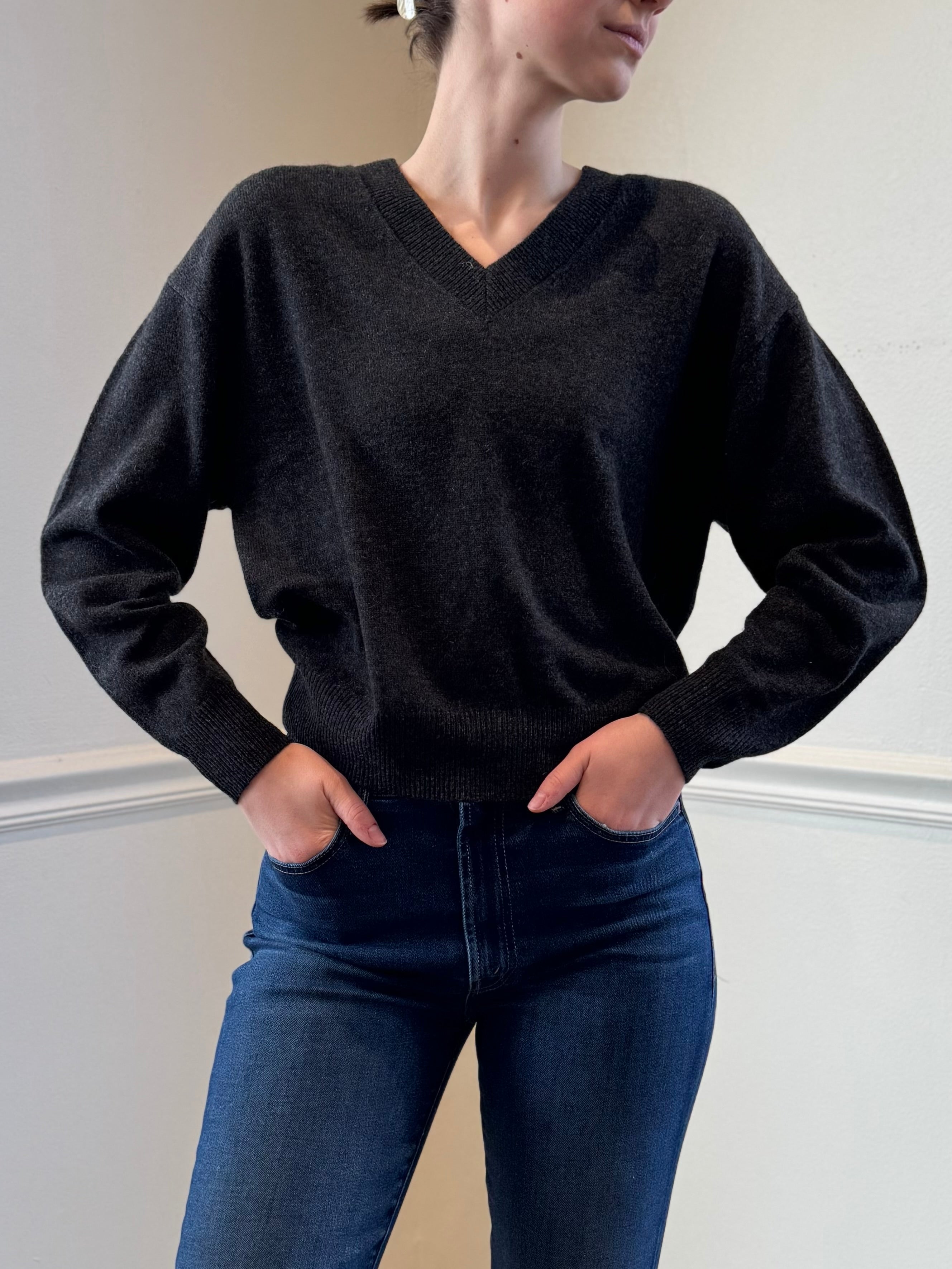 Catherine's Cashmere Carolyn V-Neck Sweater