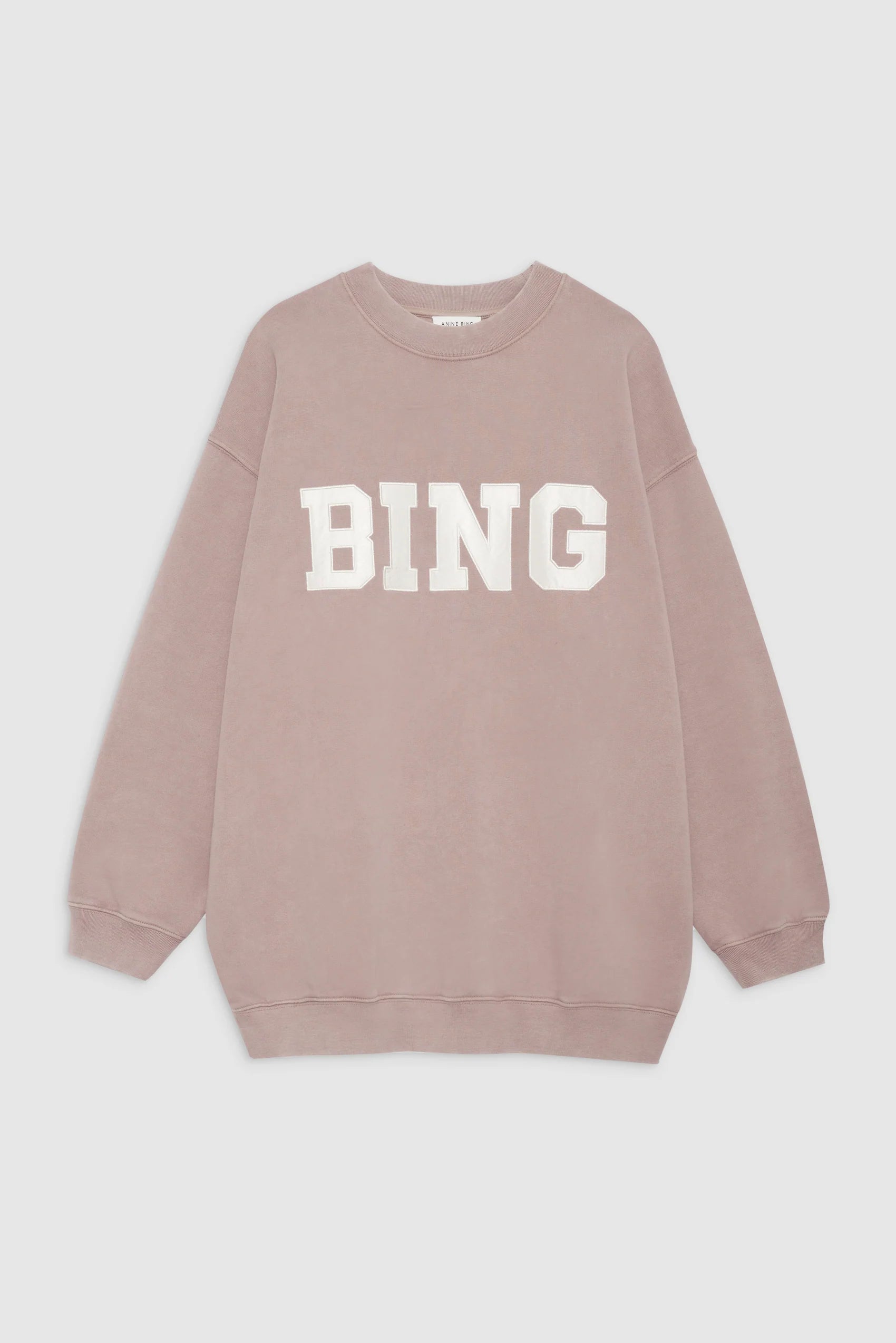 Anine Bing Tyler Sweatshirt Satin Bing