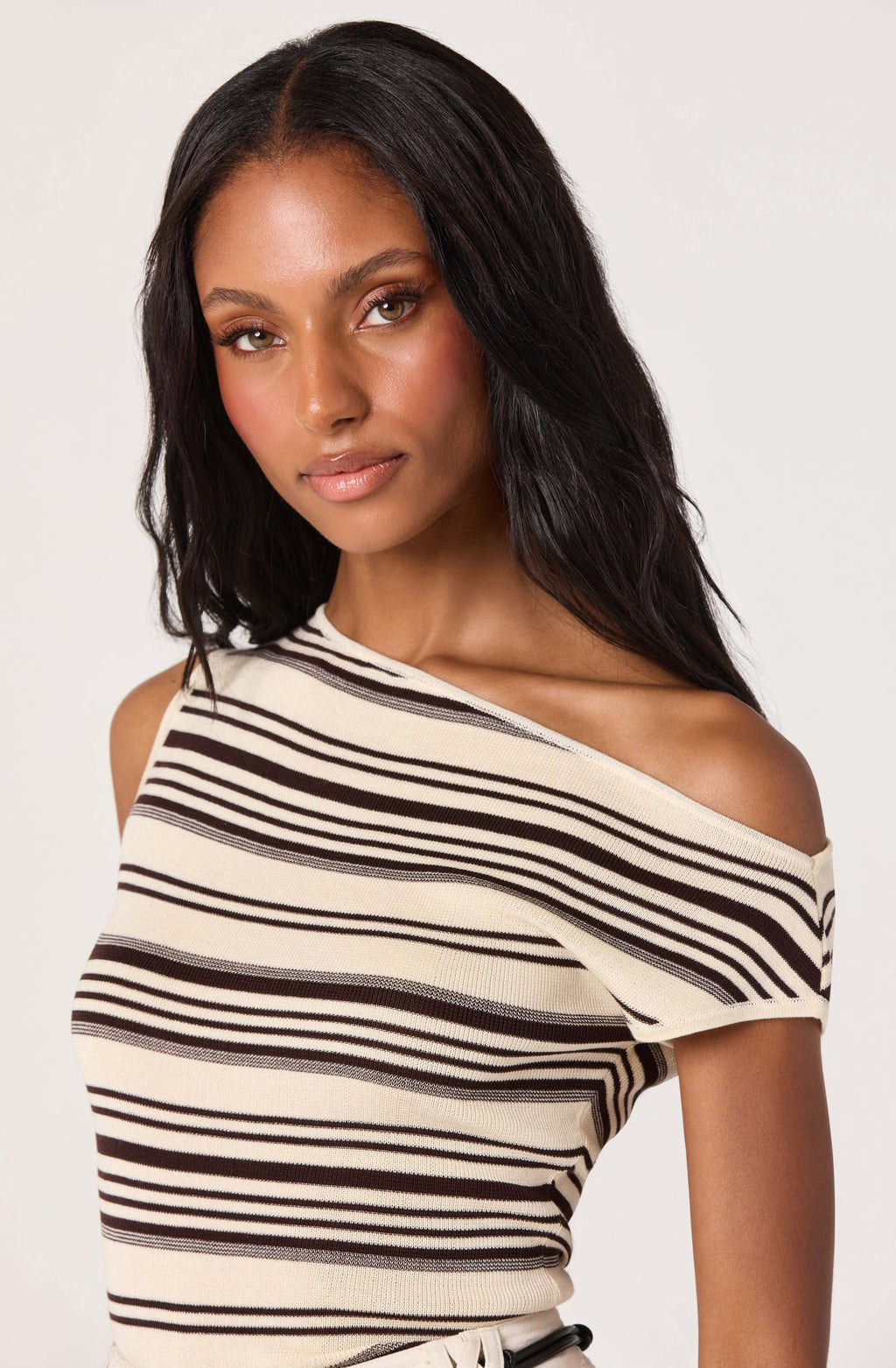 ASTR Sofia Off-the-Shoulder Sweater Top
