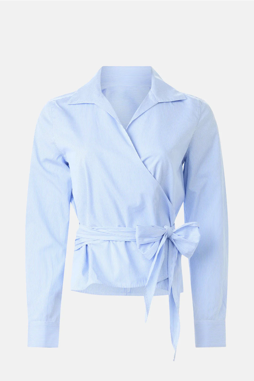 Ann Mashburn Hilary Wrap Top in Cotton