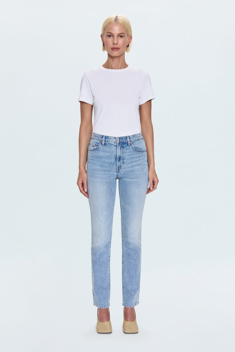 Pistola Bri High Rise Slim Straight - Sequel