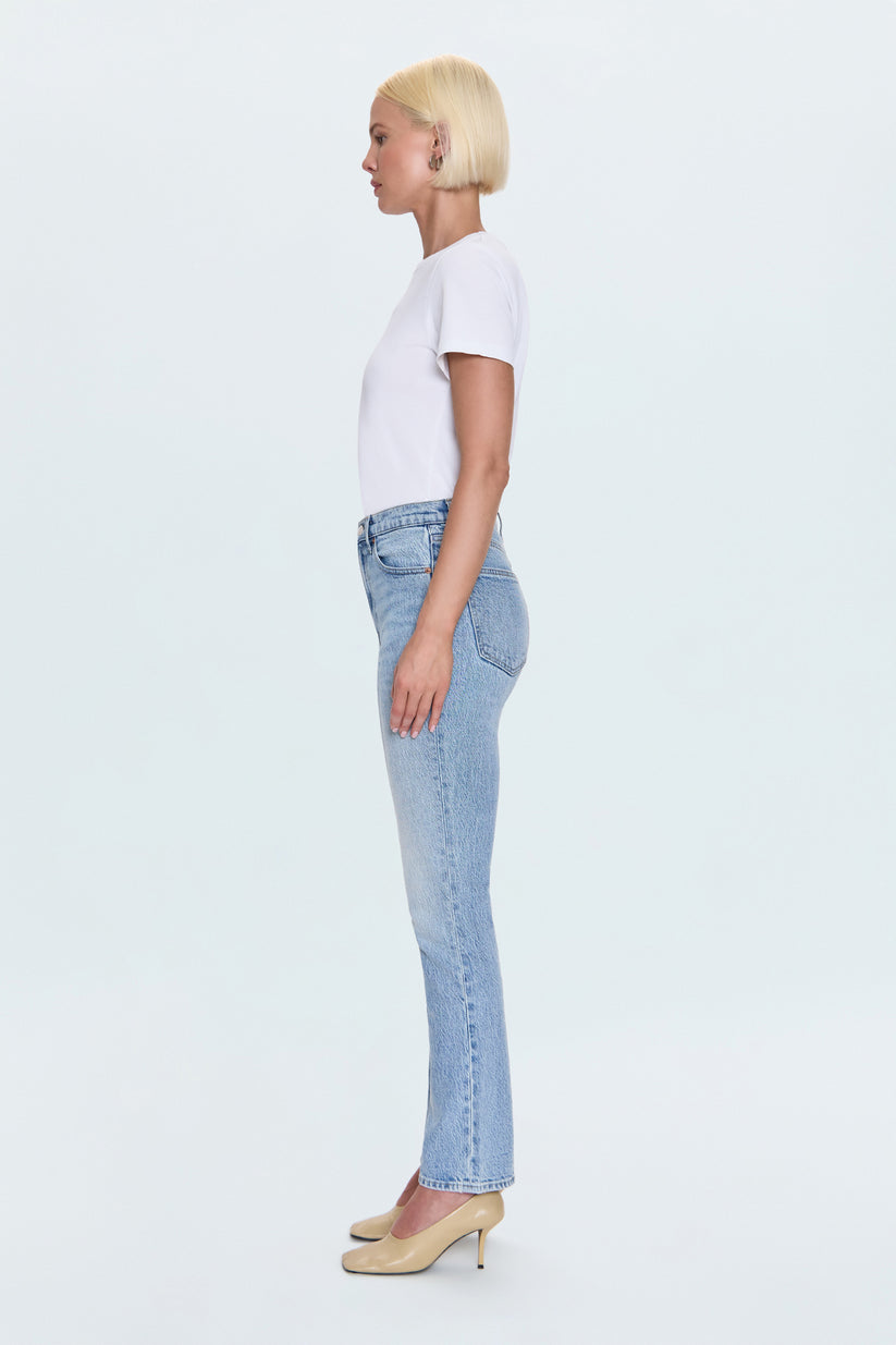 Pistola Bri High Rise Slim Straight - Sequel