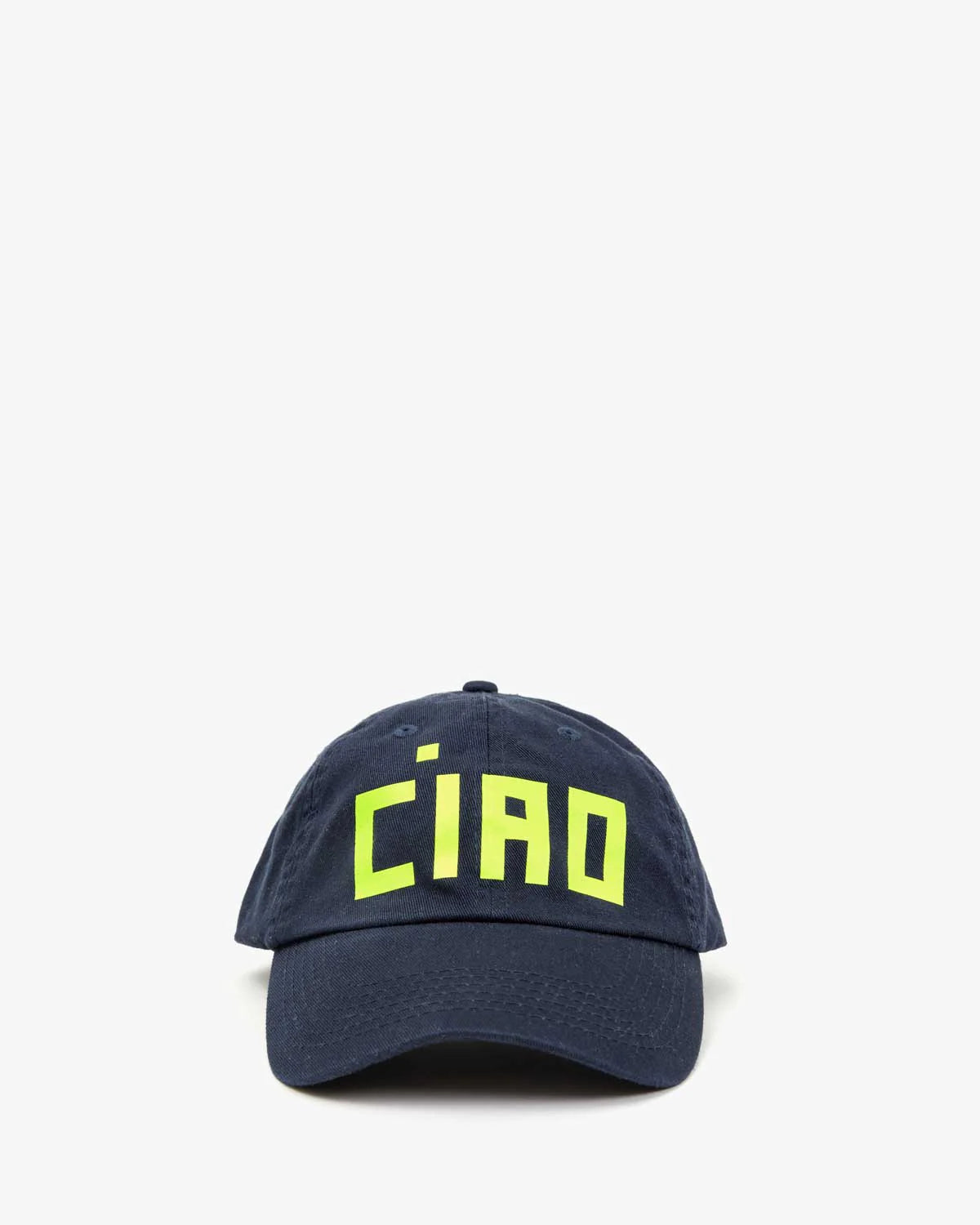 Clare V Navy Ciao Baseball Hat AC-HT-HT-100135