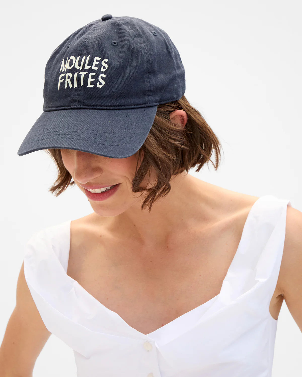 Clare V. Baseball Hat Moules Frites CVC1000564