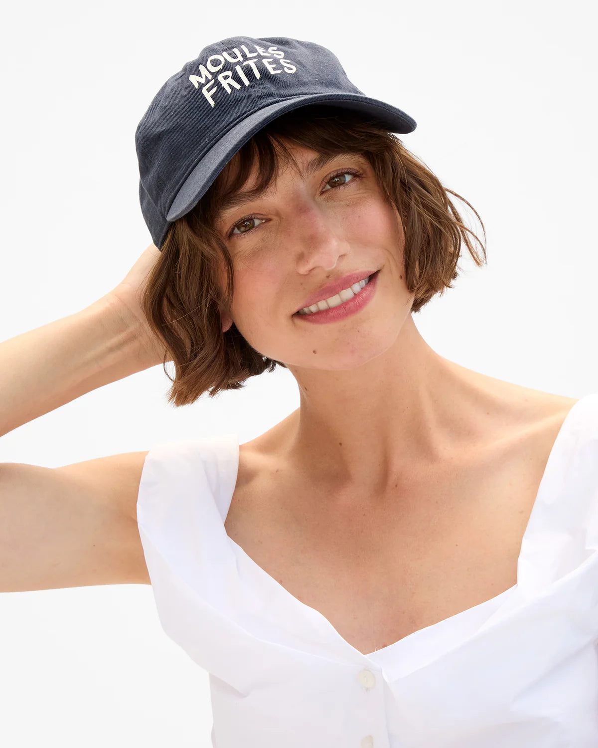 Clare V. Baseball Hat Moules Frites CVC1000564