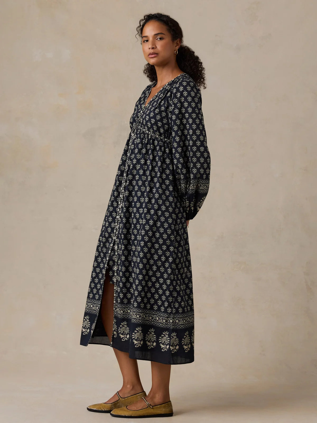 Faherty Maia Dress- Eclipse Blossom
