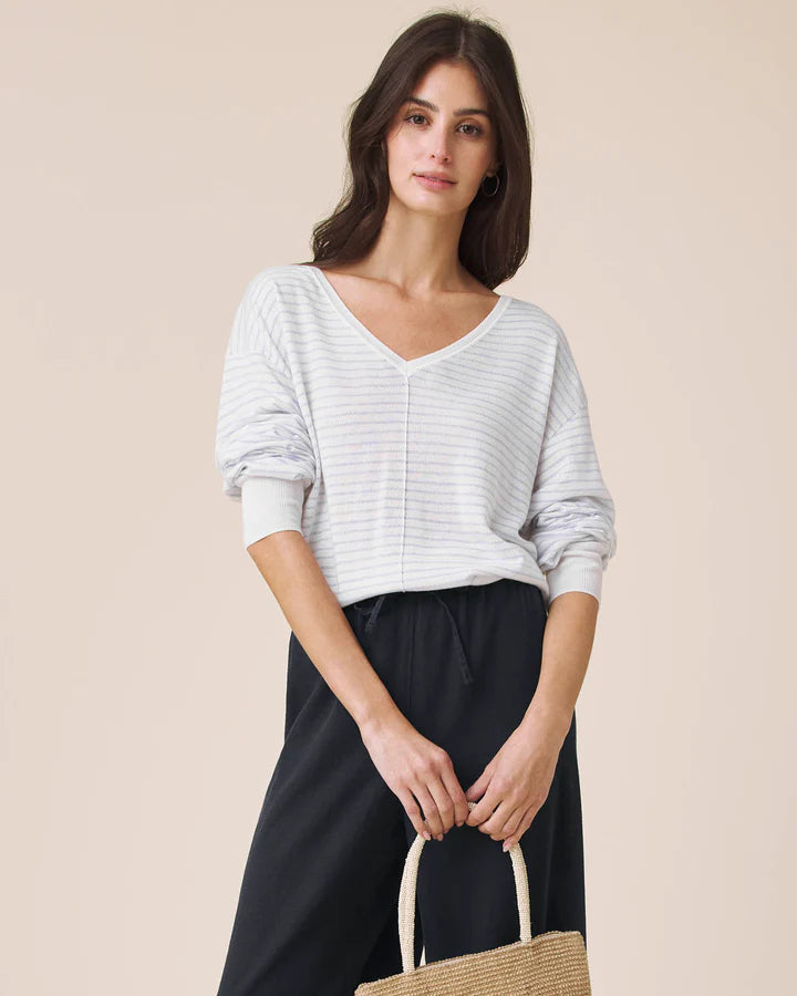 Splendid Erica Stripe Sweater RM6S010