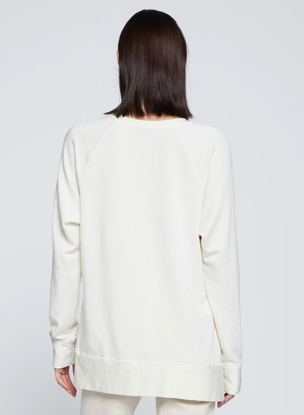 Stateside Softest Fleece Raglan Side Slit Sweatshirt 2091