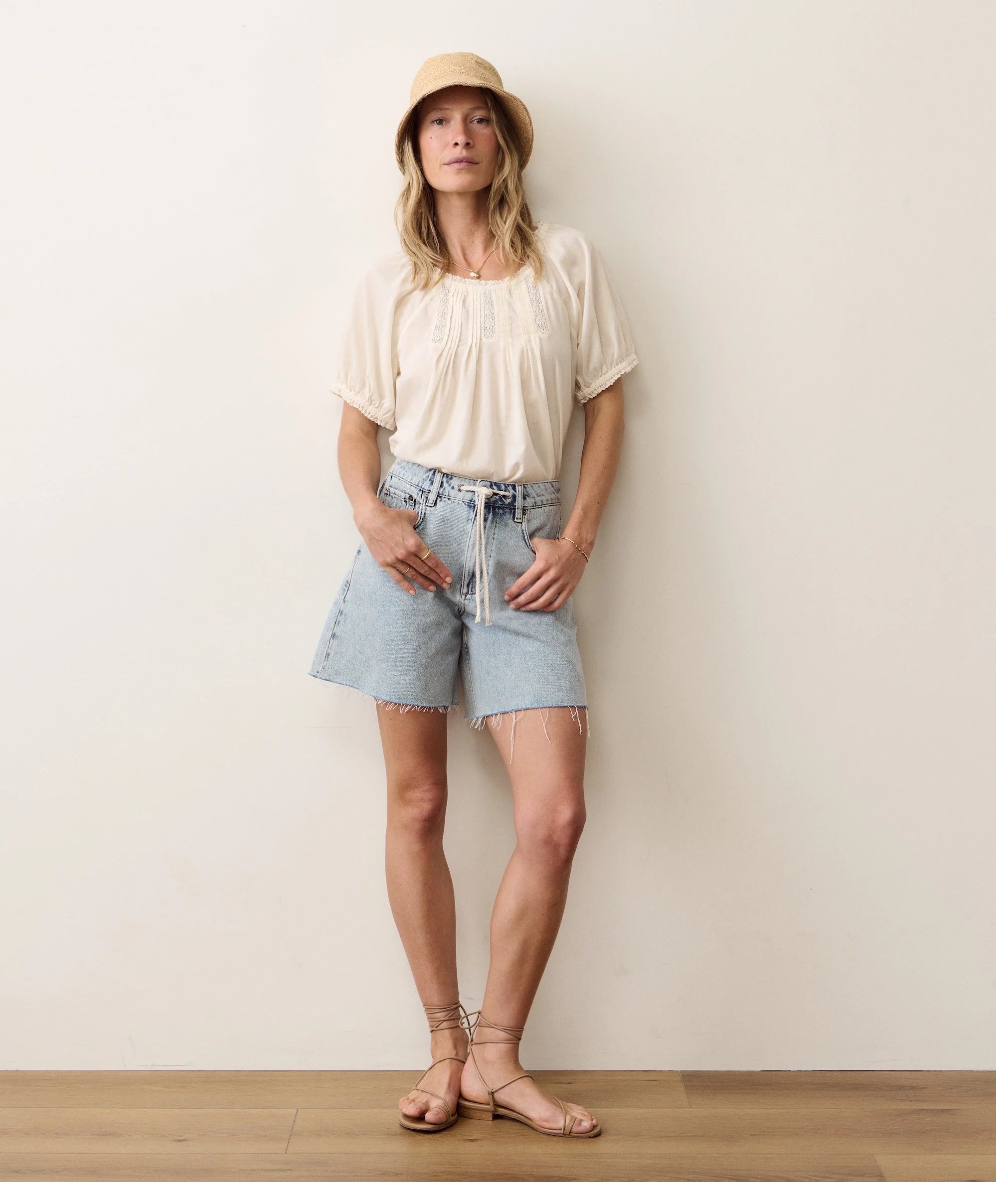 Marine Layer Celine Puff Top