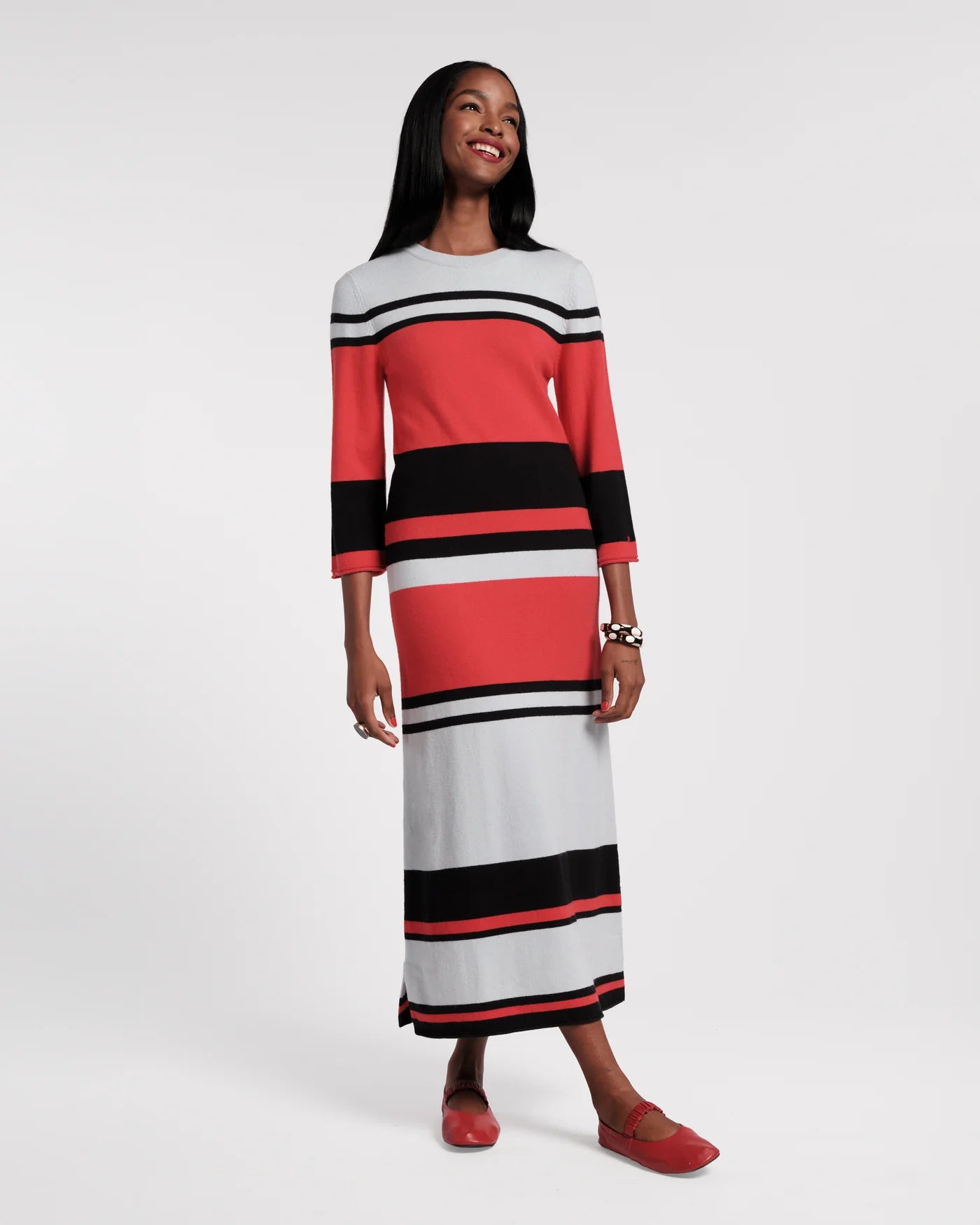 Frances Valentine Cozy Knit Maxi Dress