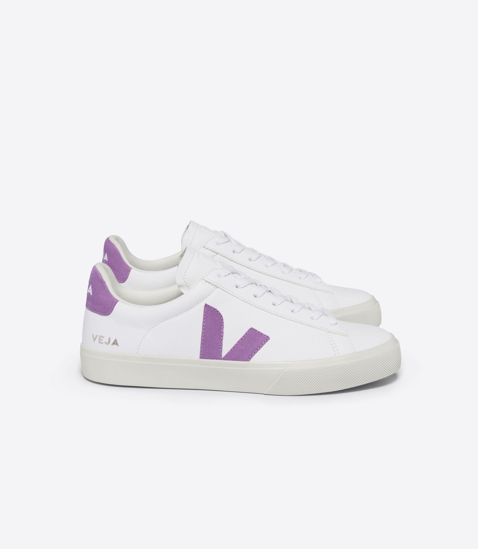 Veja Campo Chromefree Leather White Mulberry