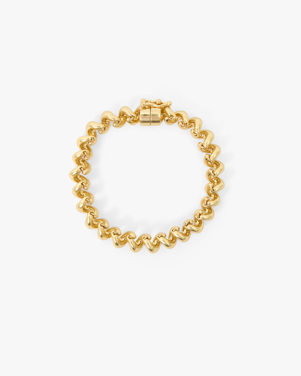 Clare V. Le Tele Bracelet in Vintage Gold