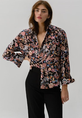 Cissa The CROP Shirt in Tana Lawn Egyptian Cotton