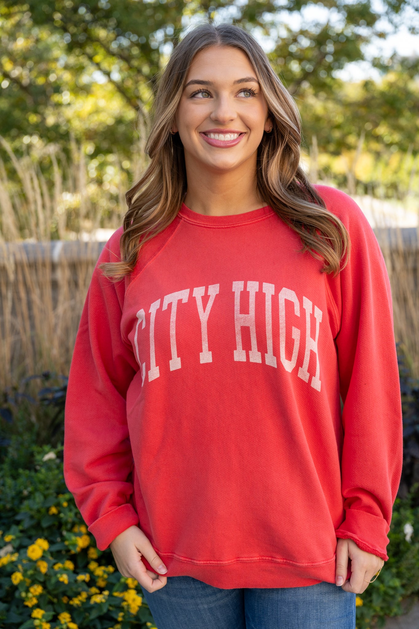 Retro Brand Vintage City High Sweatshirt