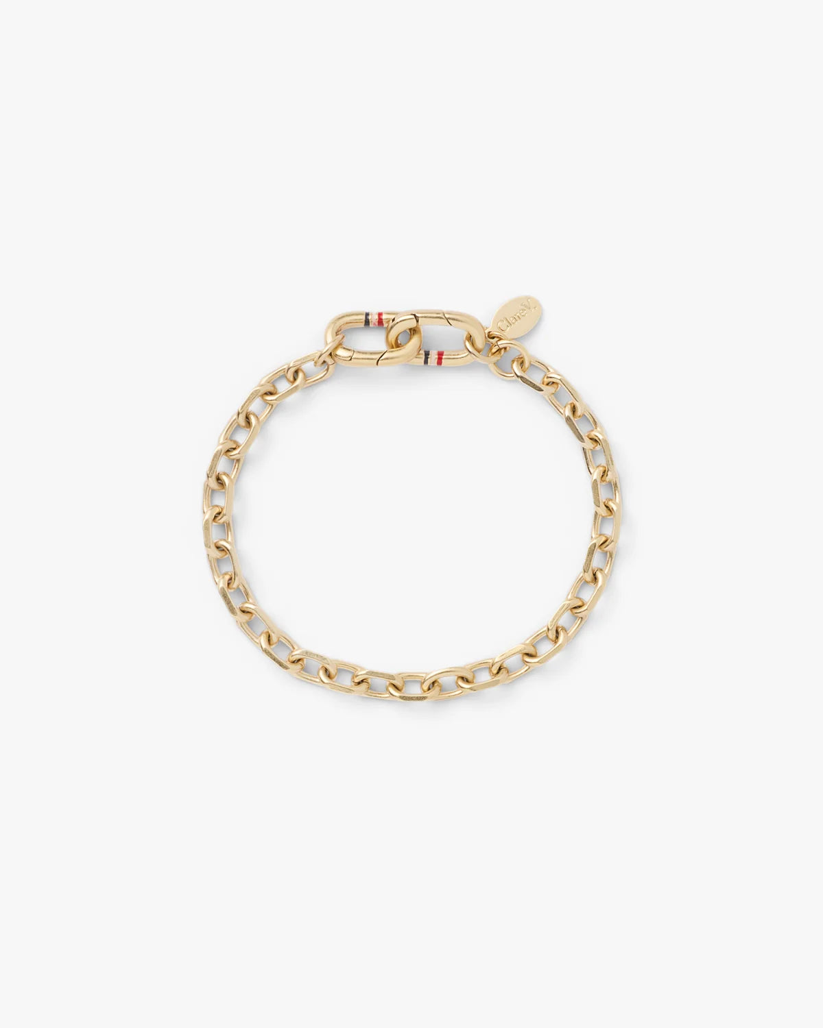Clare V. Charm Chain Bracelet 100017