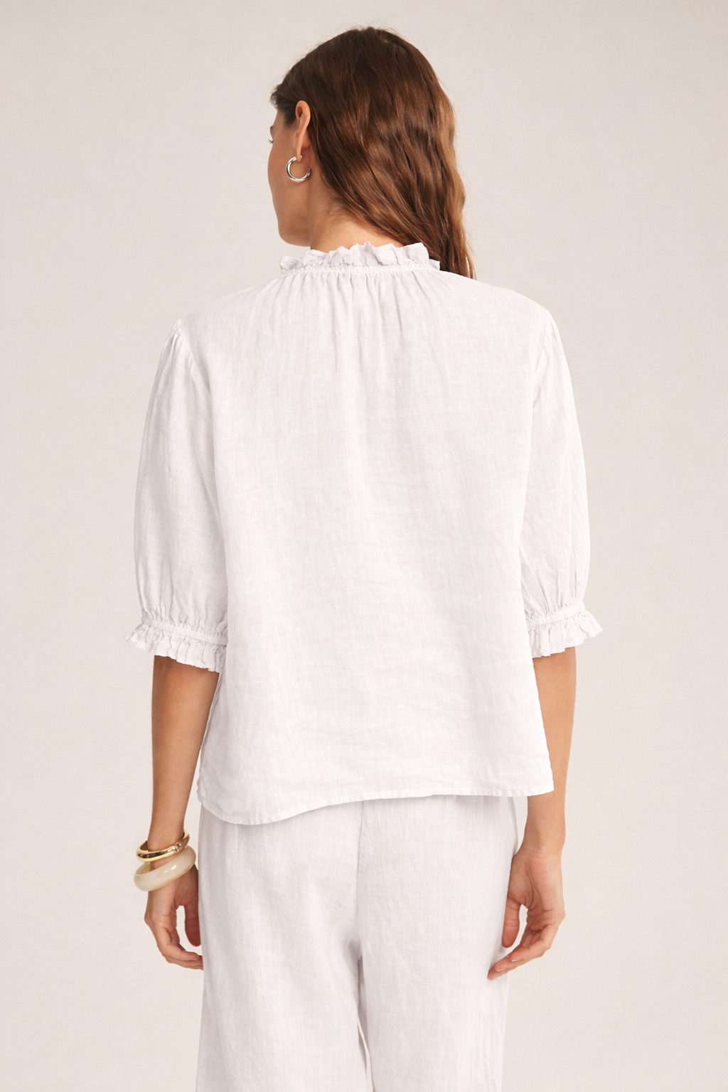 Velvet Rosabel Linen Blouse