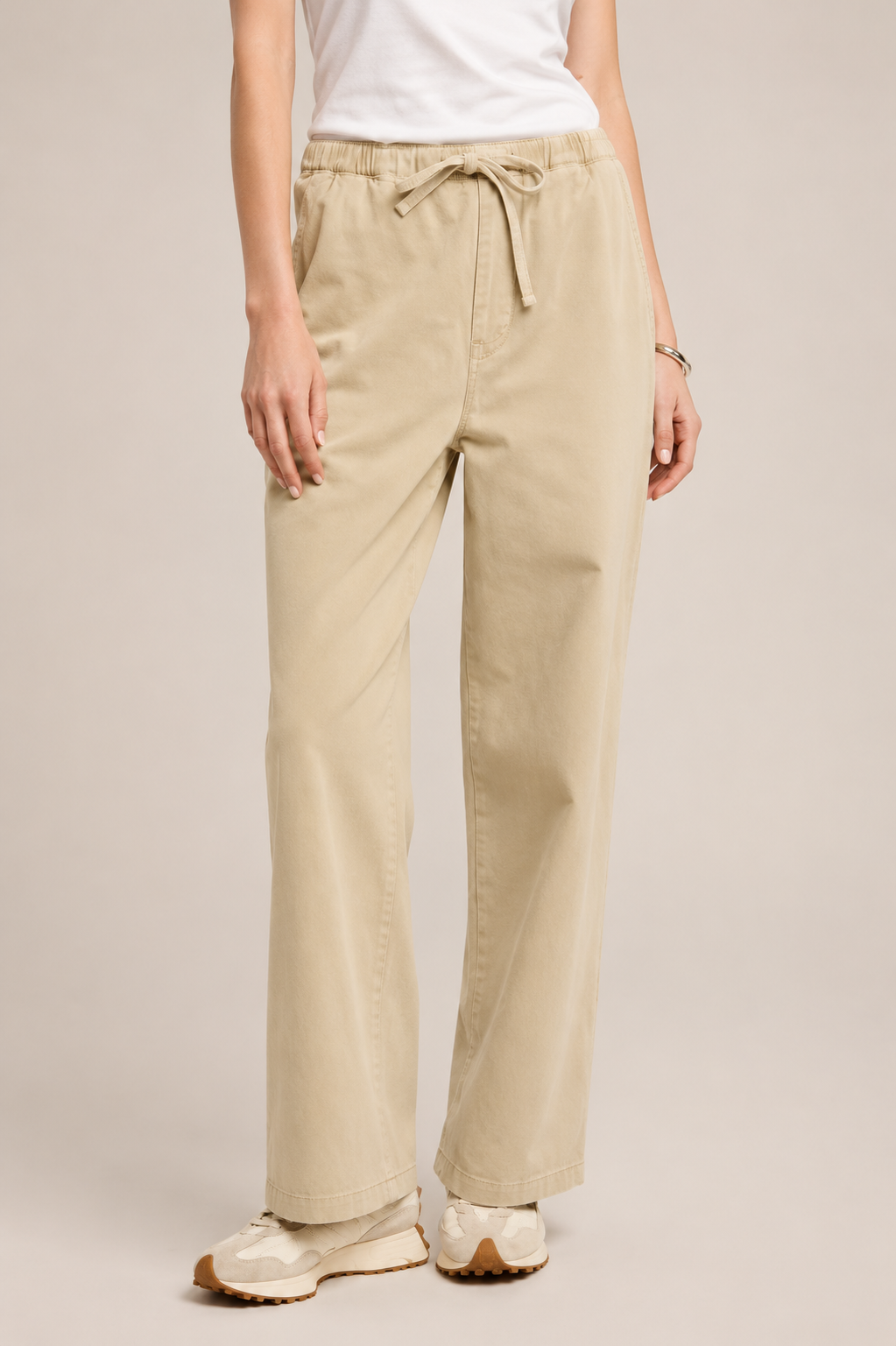 Velvet Jayda Tie Front Corduroy Pant