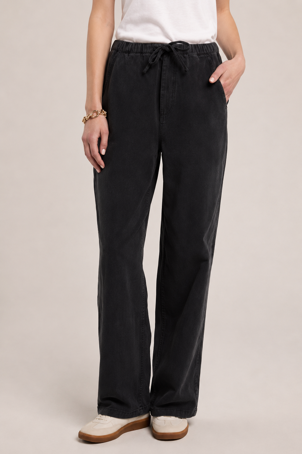 Velvet Jayda Tie Front Corduroy Pant