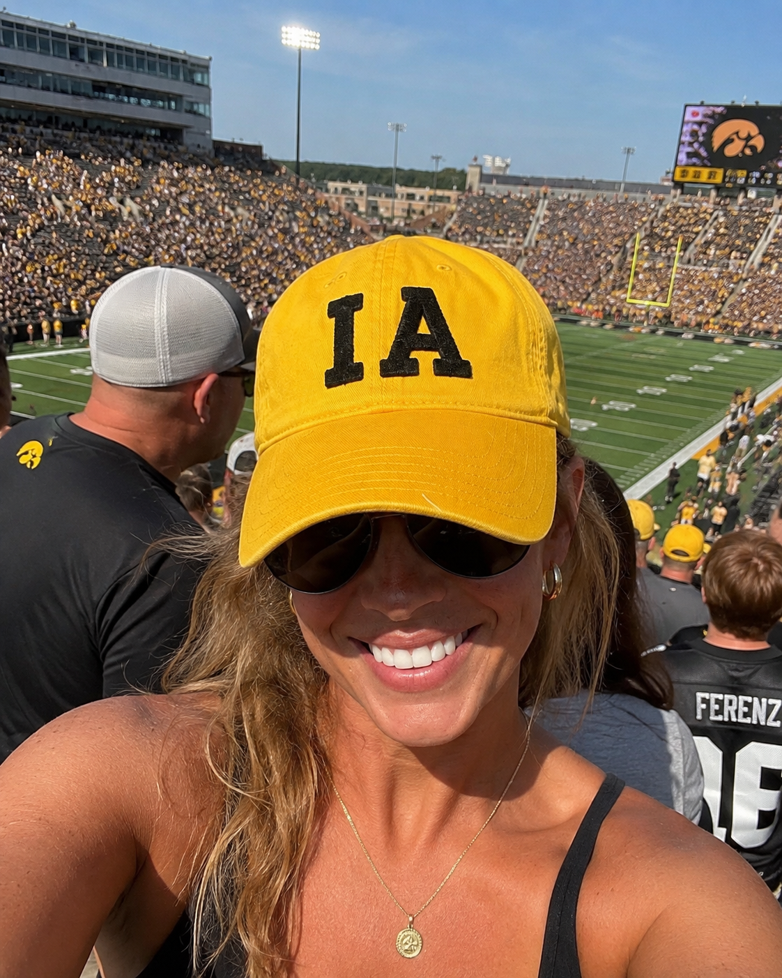 Catherine's Game Day IA Hand Stitched Hat