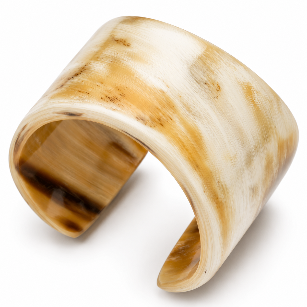 VIVO Natural Horn Tapered Cuff CTB145
