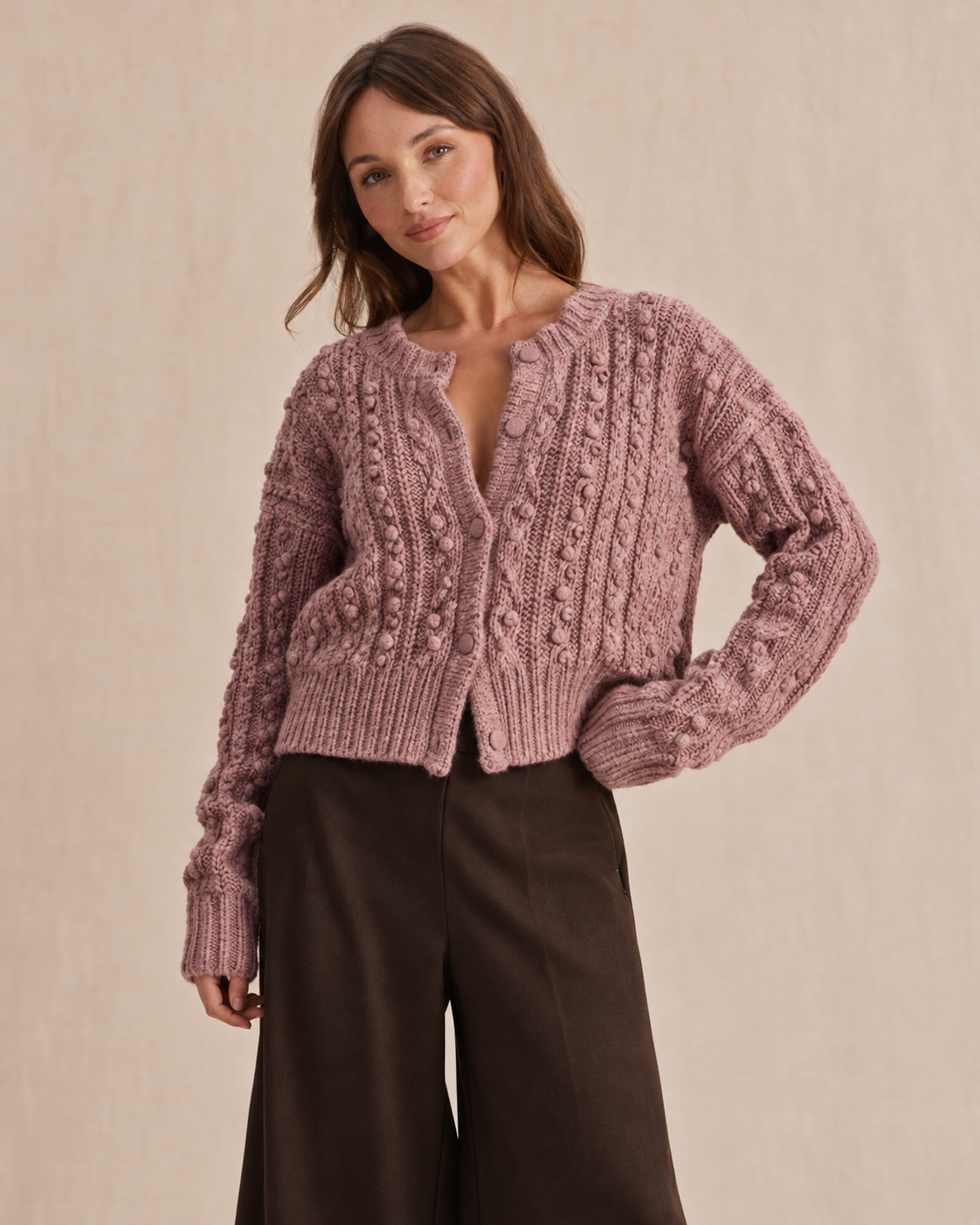 Splendid Hartford Bobble Cardigan RF6K580